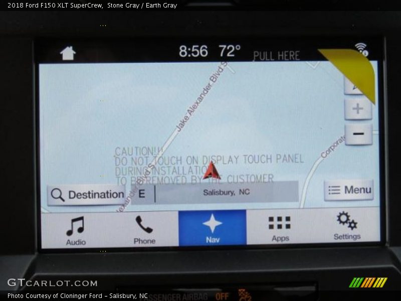 Stone Gray / Earth Gray 2018 Ford F150 XLT SuperCrew