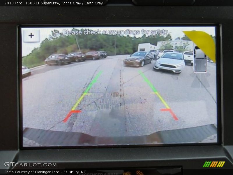 Stone Gray / Earth Gray 2018 Ford F150 XLT SuperCrew
