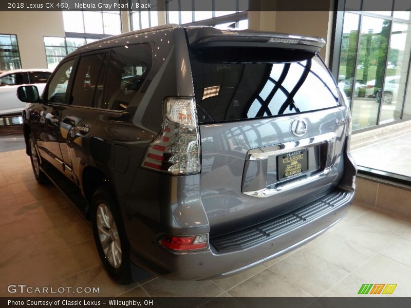 Nebula Gray Pearl / Black 2018 Lexus GX 460