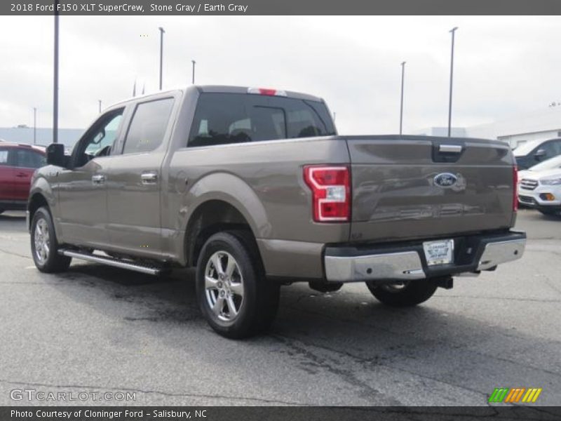 Stone Gray / Earth Gray 2018 Ford F150 XLT SuperCrew