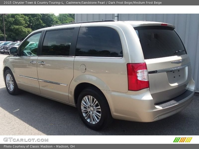 Cashmere/Sandstone Pearl / Dark Frost Beige/Medium Frost Beige 2015 Chrysler Town & Country Touring-L