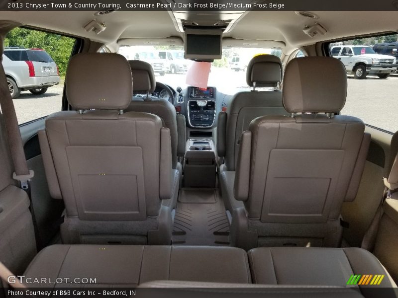 Cashmere Pearl / Dark Frost Beige/Medium Frost Beige 2013 Chrysler Town & Country Touring