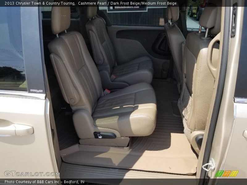 Cashmere Pearl / Dark Frost Beige/Medium Frost Beige 2013 Chrysler Town & Country Touring