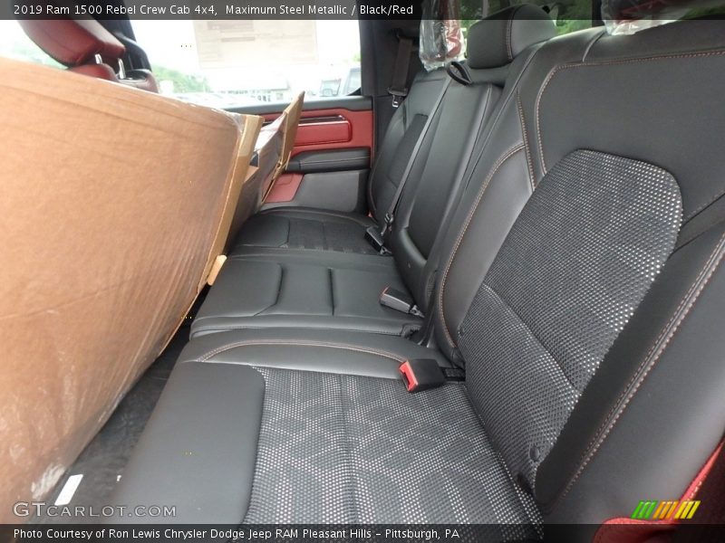 Rear Seat of 2019 1500 Rebel Crew Cab 4x4