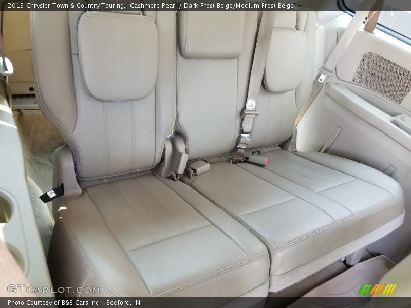 Cashmere Pearl / Dark Frost Beige/Medium Frost Beige 2013 Chrysler Town & Country Touring