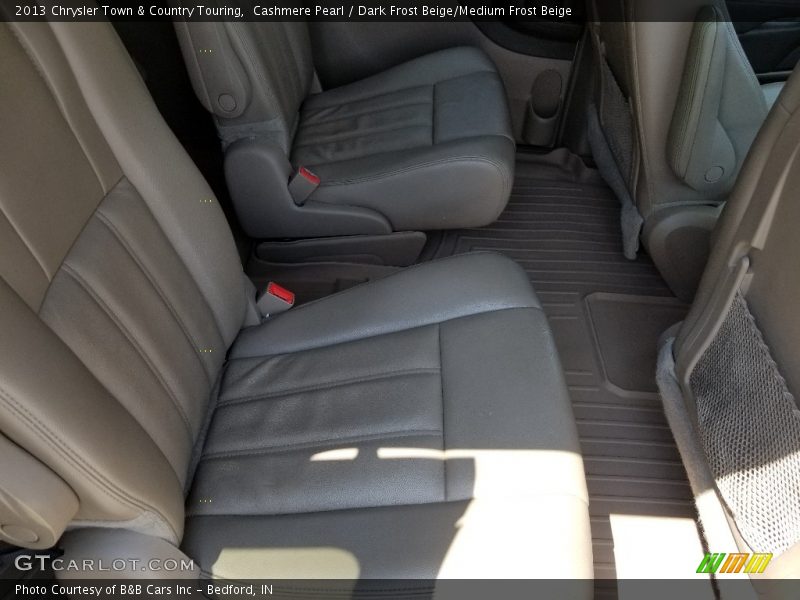 Cashmere Pearl / Dark Frost Beige/Medium Frost Beige 2013 Chrysler Town & Country Touring