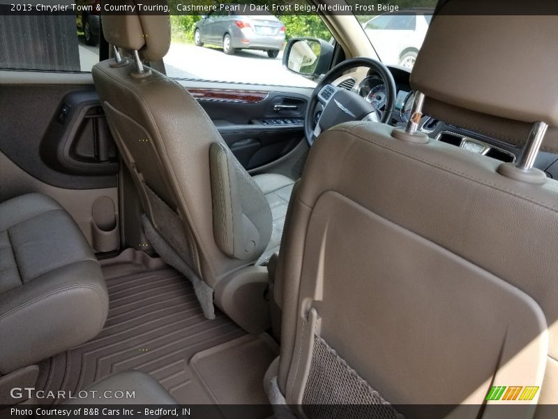 Cashmere Pearl / Dark Frost Beige/Medium Frost Beige 2013 Chrysler Town & Country Touring