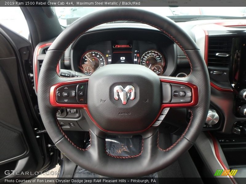 2019 1500 Rebel Crew Cab 4x4 Steering Wheel