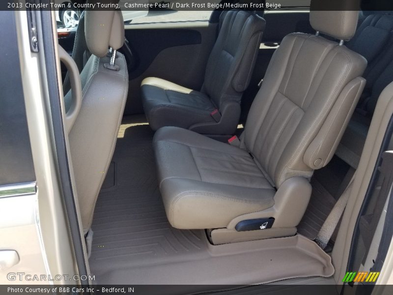 Cashmere Pearl / Dark Frost Beige/Medium Frost Beige 2013 Chrysler Town & Country Touring