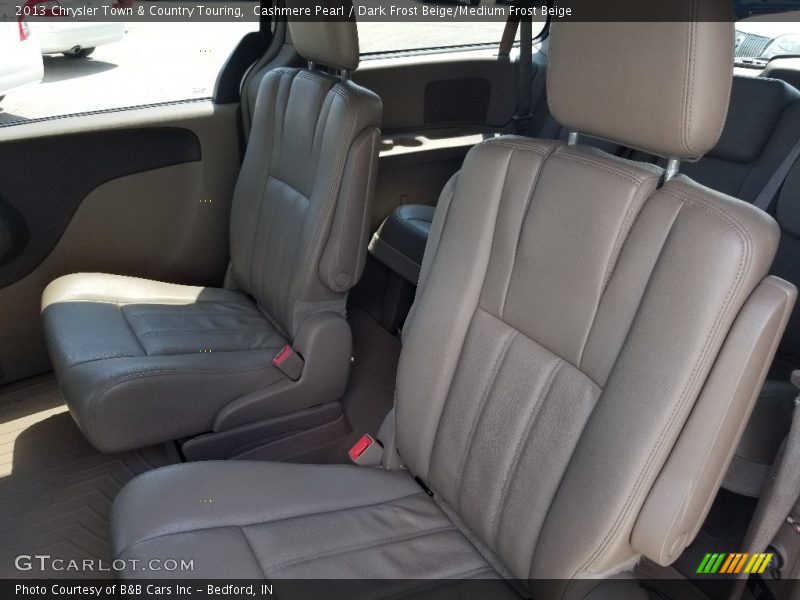 Cashmere Pearl / Dark Frost Beige/Medium Frost Beige 2013 Chrysler Town & Country Touring