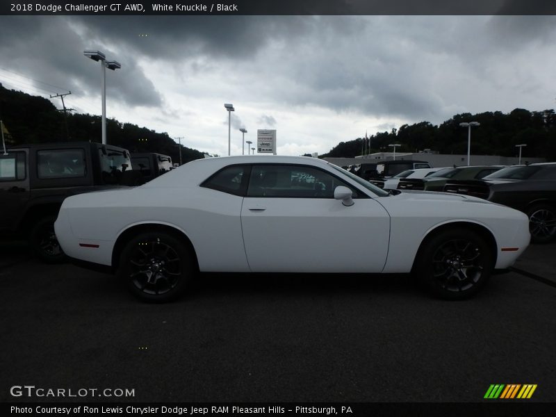 White Knuckle / Black 2018 Dodge Challenger GT AWD