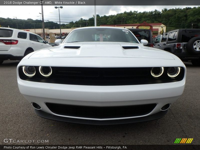 White Knuckle / Black 2018 Dodge Challenger GT AWD