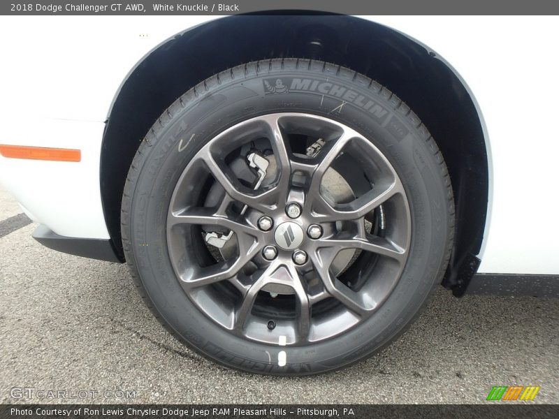 White Knuckle / Black 2018 Dodge Challenger GT AWD