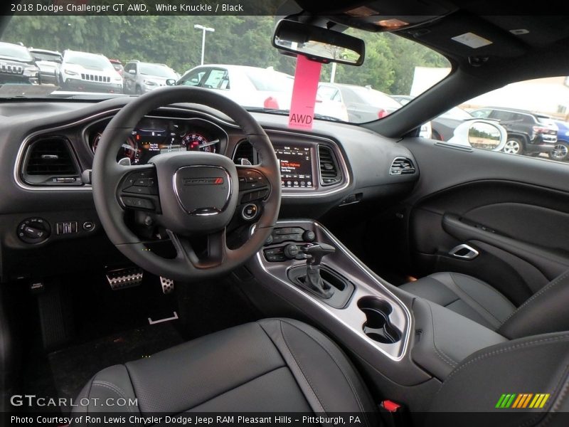 White Knuckle / Black 2018 Dodge Challenger GT AWD