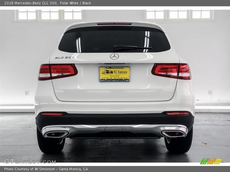 Polar White / Black 2018 Mercedes-Benz GLC 300