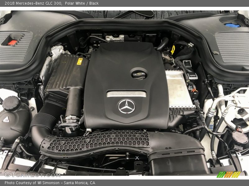 Polar White / Black 2018 Mercedes-Benz GLC 300