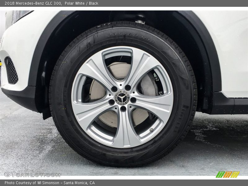 Polar White / Black 2018 Mercedes-Benz GLC 300