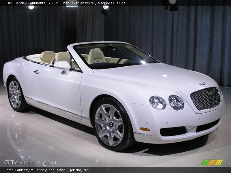 Glacier White / Magnolia/Beluga 2008 Bentley Continental GTC Mulliner