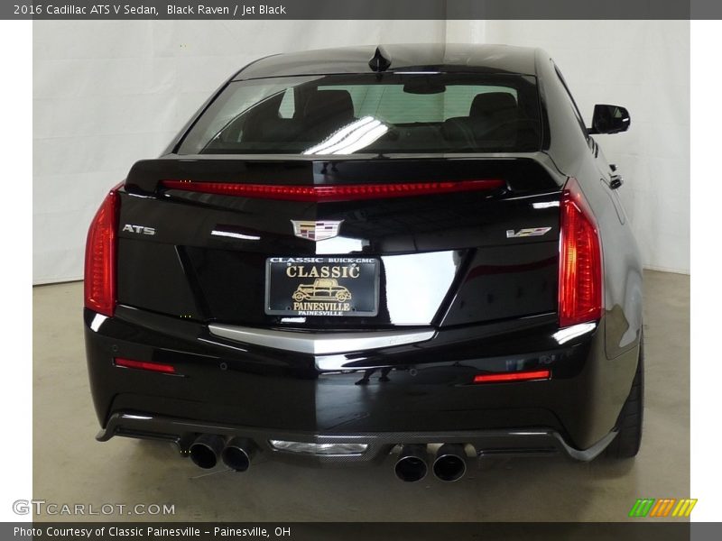 Black Raven / Jet Black 2016 Cadillac ATS V Sedan