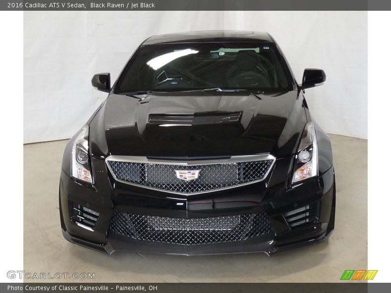 Black Raven / Jet Black 2016 Cadillac ATS V Sedan