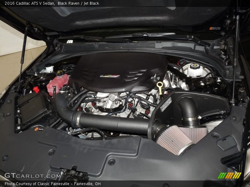 Black Raven / Jet Black 2016 Cadillac ATS V Sedan
