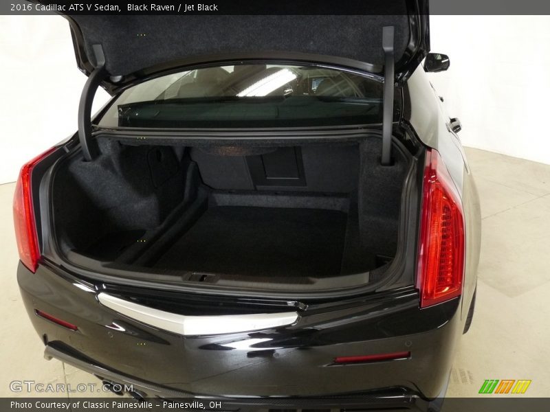 Black Raven / Jet Black 2016 Cadillac ATS V Sedan