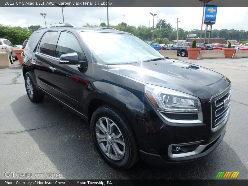 Carbon Black Metallic / Ebony 2013 GMC Acadia SLT AWD