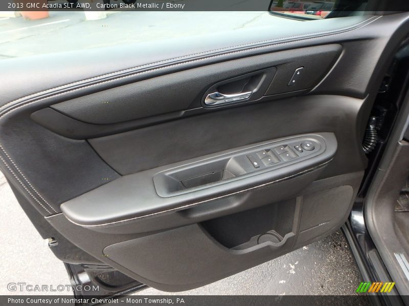 Carbon Black Metallic / Ebony 2013 GMC Acadia SLT AWD