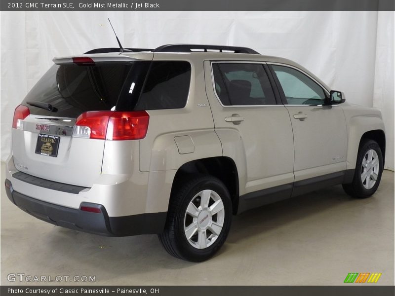 Gold Mist Metallic / Jet Black 2012 GMC Terrain SLE