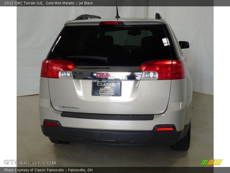 Gold Mist Metallic / Jet Black 2012 GMC Terrain SLE