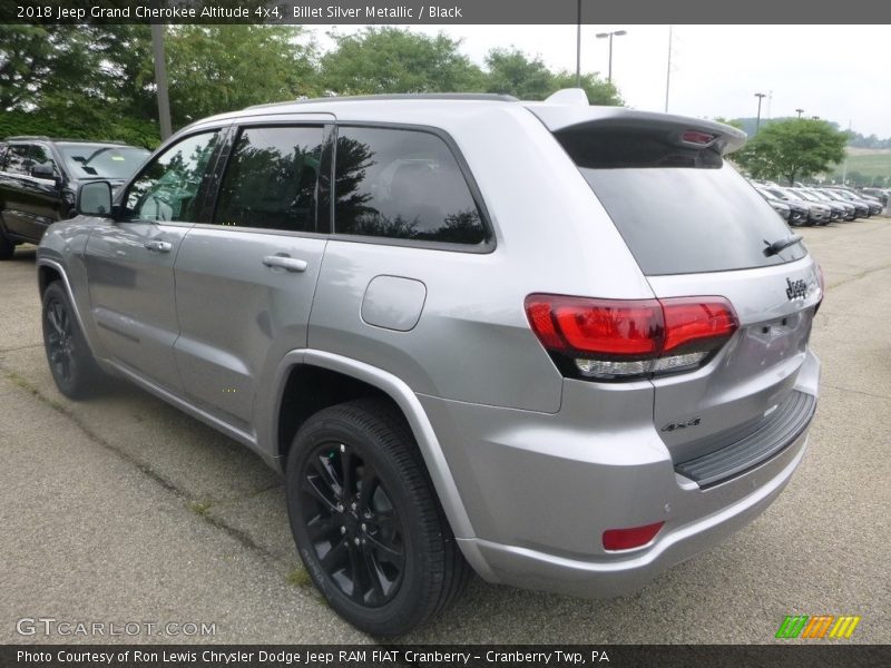 Billet Silver Metallic / Black 2018 Jeep Grand Cherokee Altitude 4x4