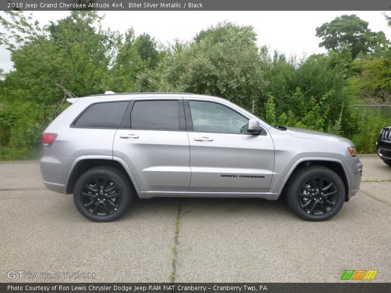 Billet Silver Metallic / Black 2018 Jeep Grand Cherokee Altitude 4x4