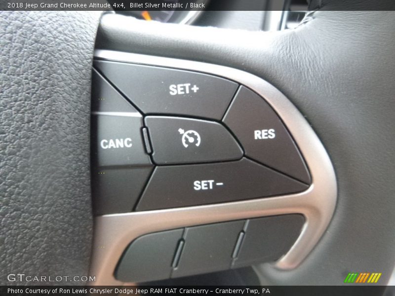 Billet Silver Metallic / Black 2018 Jeep Grand Cherokee Altitude 4x4