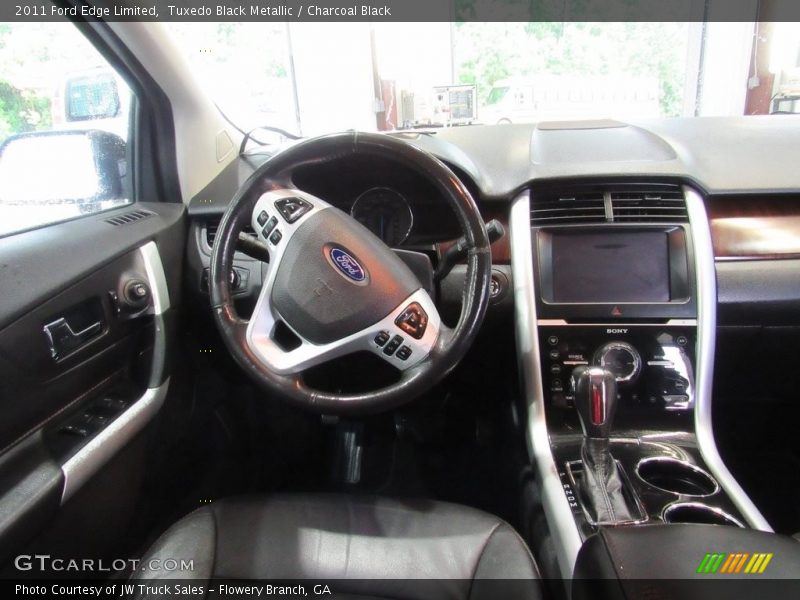 Tuxedo Black Metallic / Charcoal Black 2011 Ford Edge Limited