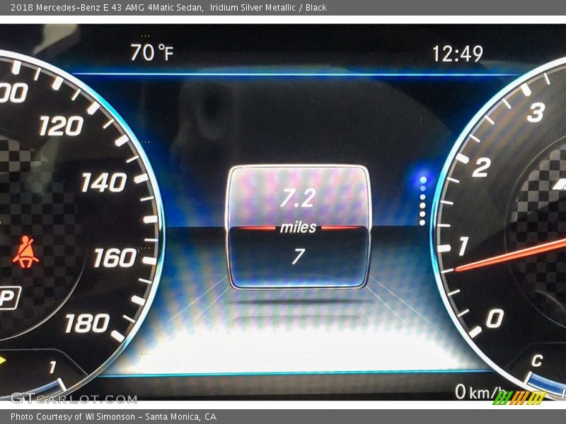 Iridium Silver Metallic / Black 2018 Mercedes-Benz E 43 AMG 4Matic Sedan