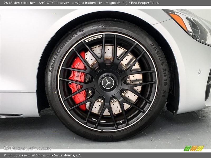  2018 AMG GT C Roadster Wheel