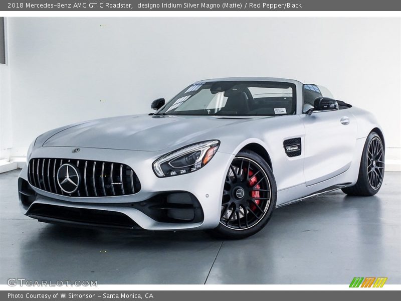 Front 3/4 View of 2018 AMG GT C Roadster