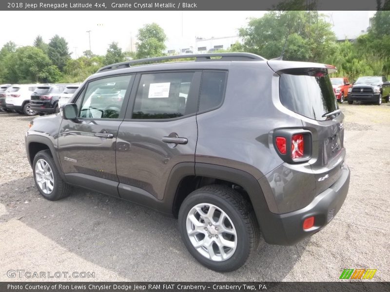 Granite Crystal Metallic / Black 2018 Jeep Renegade Latitude 4x4