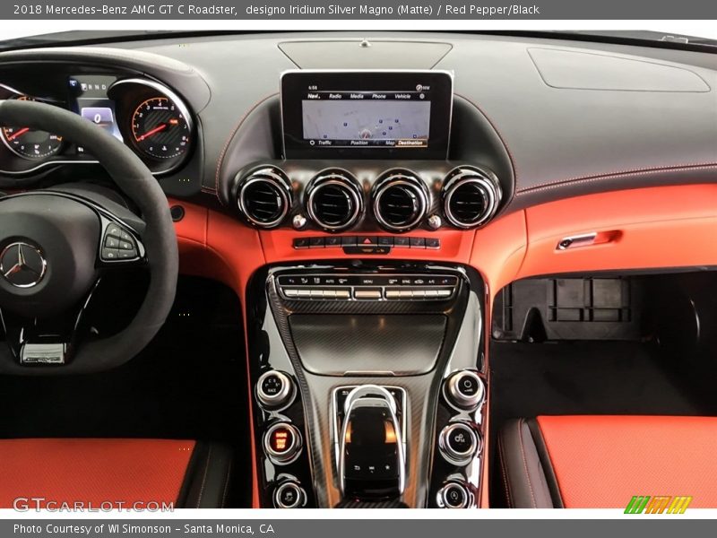 Controls of 2018 AMG GT C Roadster