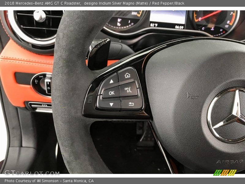  2018 AMG GT C Roadster Steering Wheel