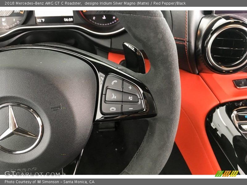  2018 AMG GT C Roadster Steering Wheel