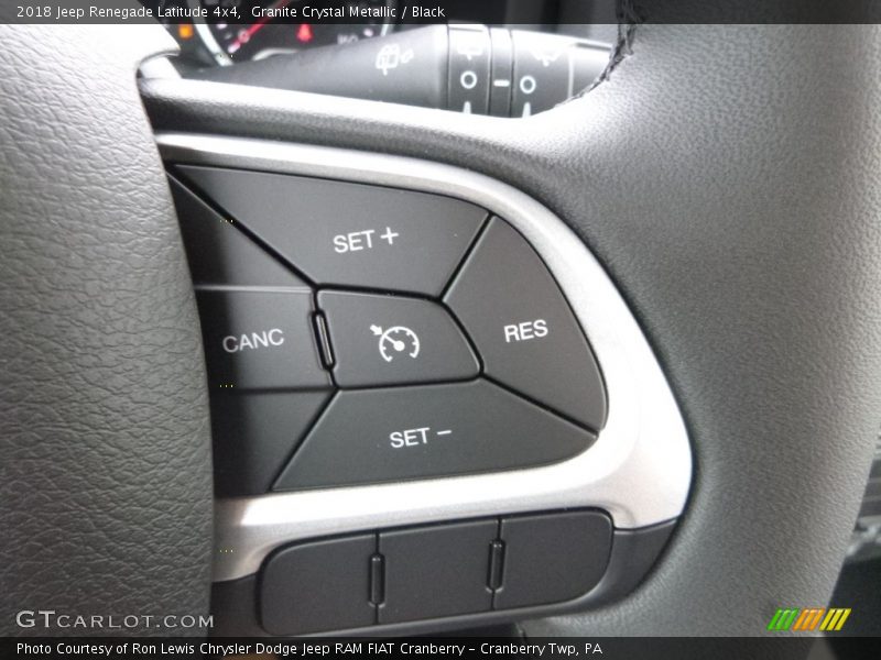 Granite Crystal Metallic / Black 2018 Jeep Renegade Latitude 4x4