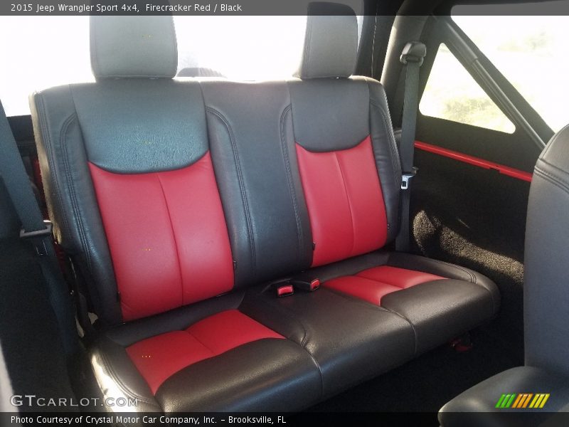 Firecracker Red / Black 2015 Jeep Wrangler Sport 4x4