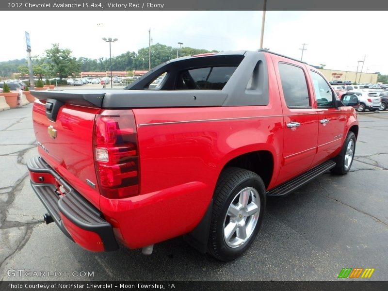 Victory Red / Ebony 2012 Chevrolet Avalanche LS 4x4