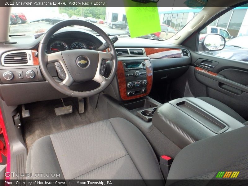 Victory Red / Ebony 2012 Chevrolet Avalanche LS 4x4