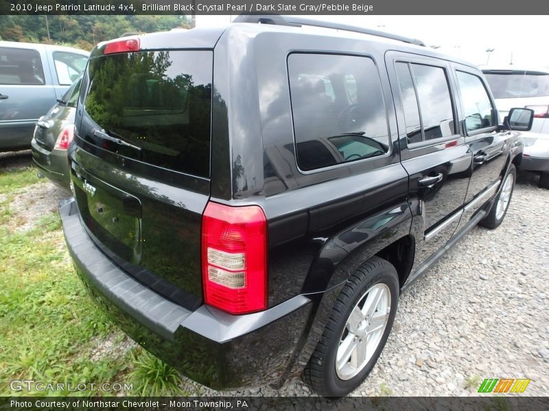 Brilliant Black Crystal Pearl / Dark Slate Gray/Pebble Beige 2010 Jeep Patriot Latitude 4x4