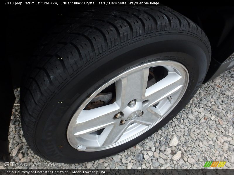 Brilliant Black Crystal Pearl / Dark Slate Gray/Pebble Beige 2010 Jeep Patriot Latitude 4x4