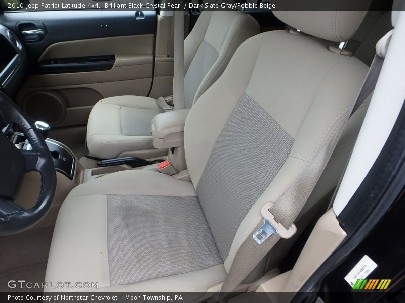 Brilliant Black Crystal Pearl / Dark Slate Gray/Pebble Beige 2010 Jeep Patriot Latitude 4x4