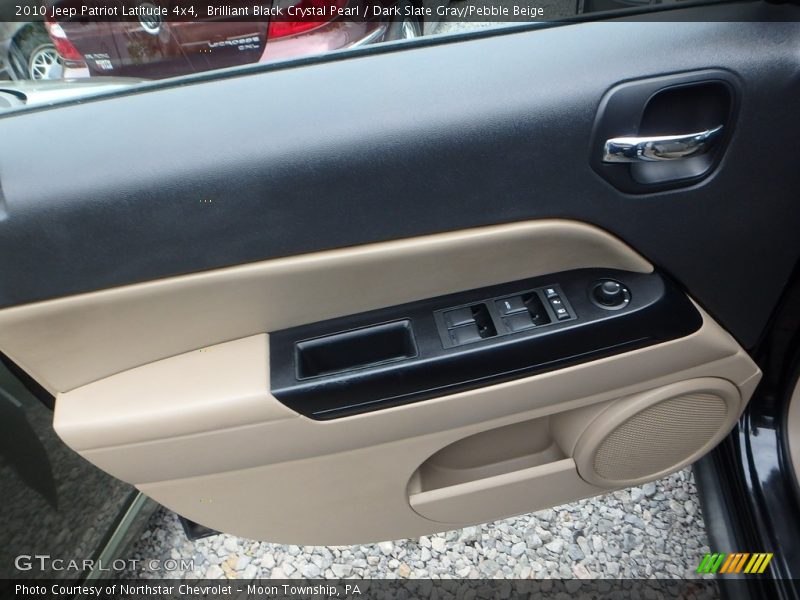 Brilliant Black Crystal Pearl / Dark Slate Gray/Pebble Beige 2010 Jeep Patriot Latitude 4x4