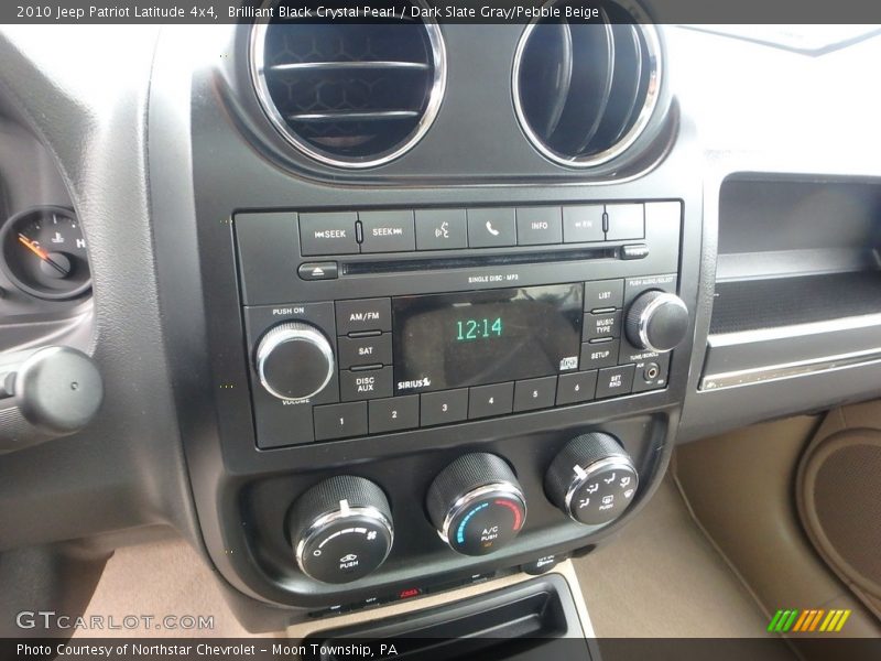 Brilliant Black Crystal Pearl / Dark Slate Gray/Pebble Beige 2010 Jeep Patriot Latitude 4x4